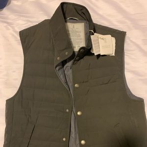 Brunello Cucinelli padded vest, green L, brand new